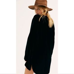 Free people Jacey velvet mini dress